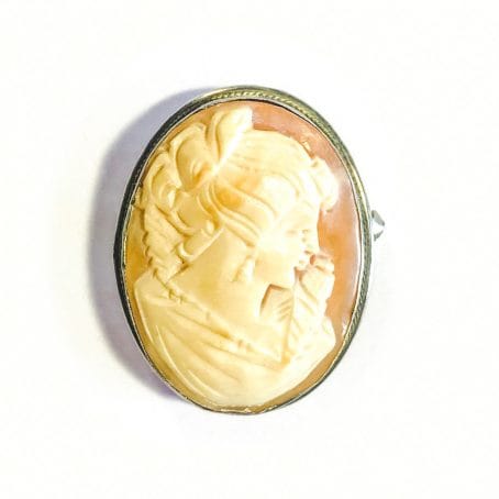 antique cameo brooch 