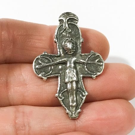 silver cross pendant by David Andersen