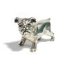solid silver bulldog vintage italian miniature