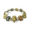 Victorian bracelet with lava stone cameos
