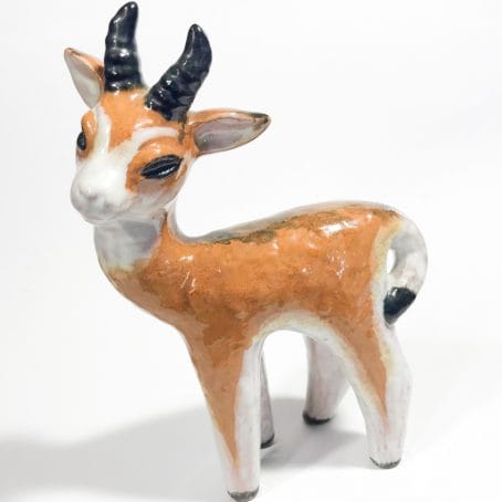 scultura art déco terracotta – Keramo Vršovice