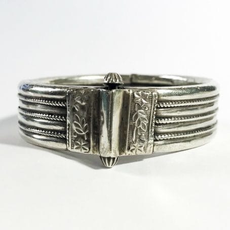 bracciale antico indiano argento