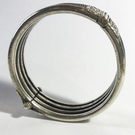 bracciale antico indiano argento