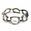 bracciale argento smaltato vintage