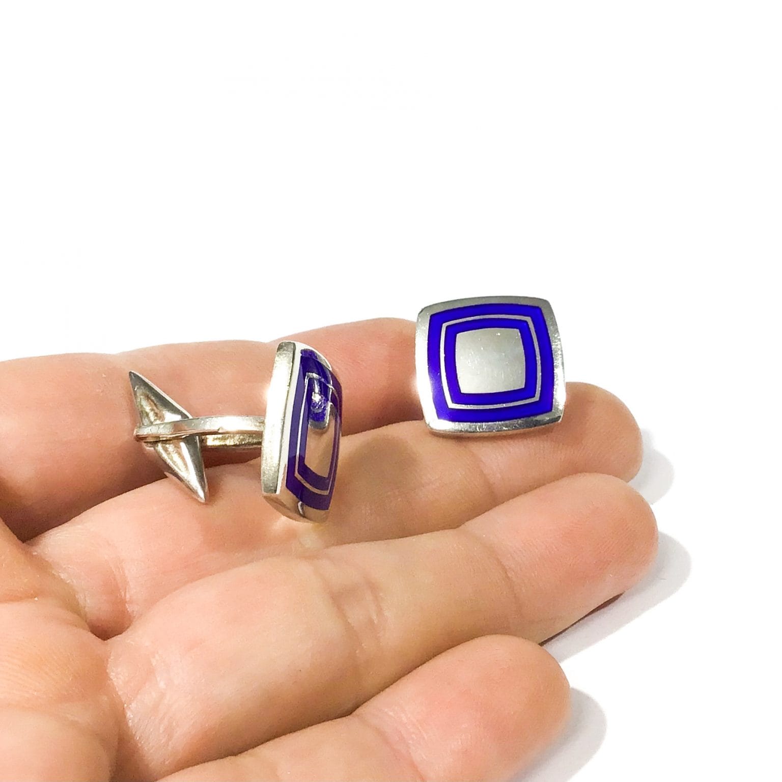 Gemelli Da Camicia Uomo - Acciaio Inox, Design A Orso, Ideale Per Matrimoni E Eventi - Foto 4