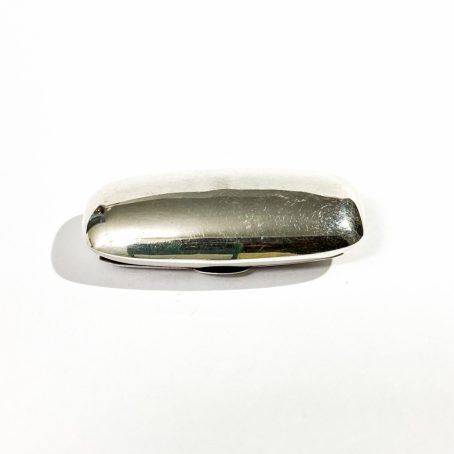 base porta pillole italiano in argento
