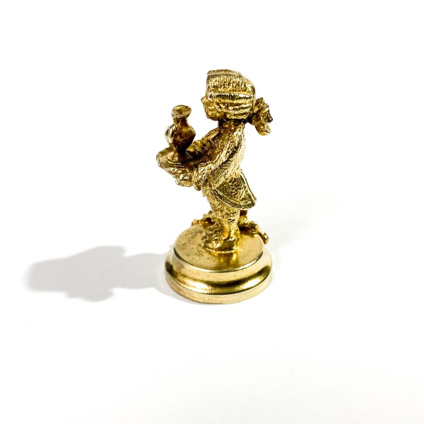 figura in miniatura italiana in argento