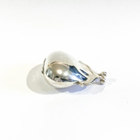 porta pillole in argento a forma di borsellino - immagine 9