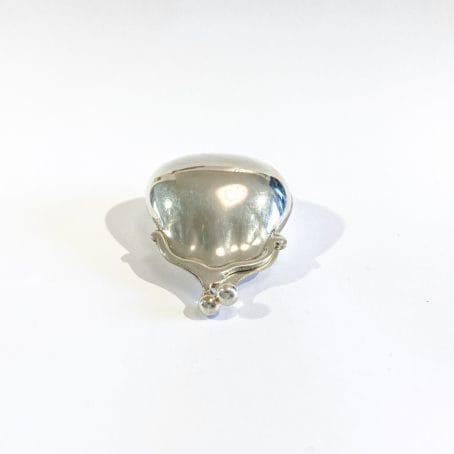porta pillole in argento a forma di borsellino - immagine 5