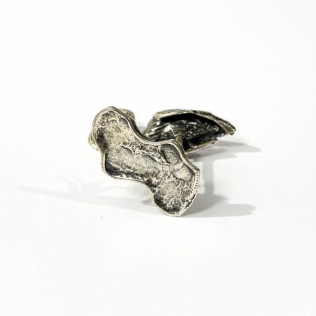 flamingo miniature silver stamp