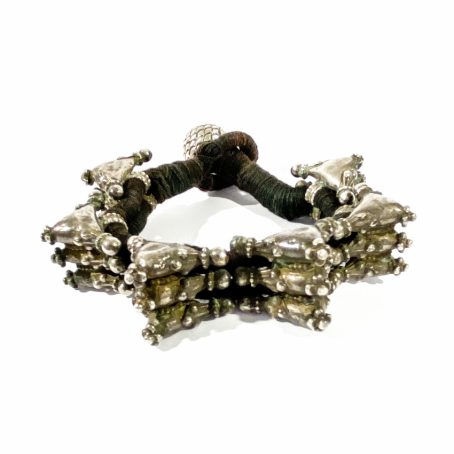 bahutta ethnic bracelet in silver
