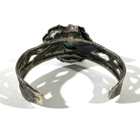 bracciale con medusa in turchese - immagine 5