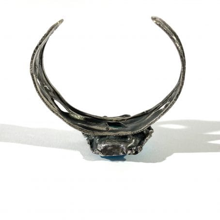 bracciale con medusa in turchese - immagine 7