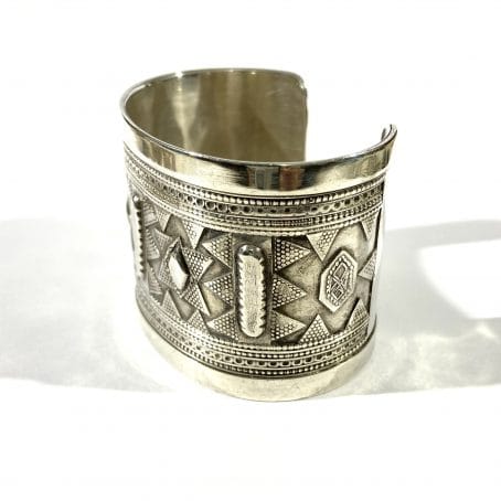 bracciale da uomo kazako in argento - immagine 3