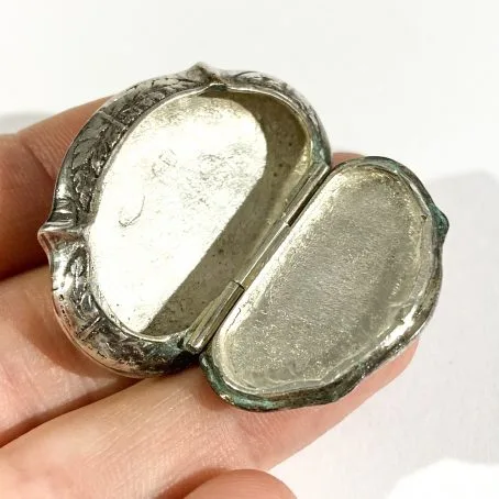 piccolo porta pillole con decori floreali - immagine 8