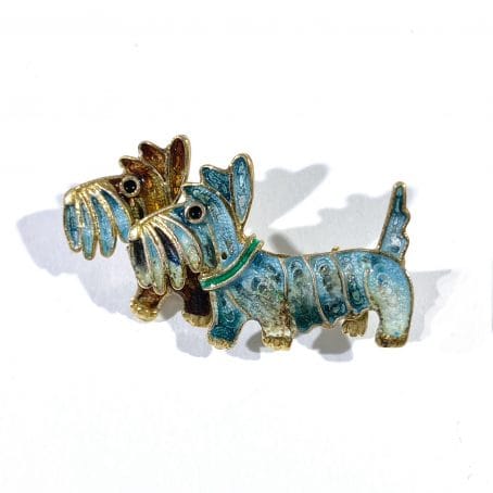 Vintage Scottish Terrier Brooch