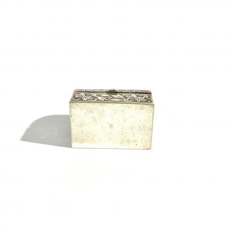 decorated silver pill holder - Image 5