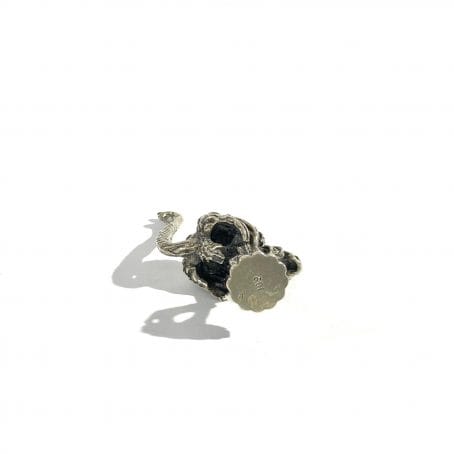 miniatura struzzo in argento - immagine 6
