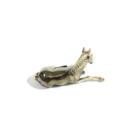 miniatura cavallo in argento - immagine 4