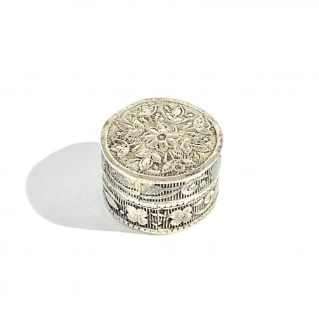 Portapillole argento 800 etnico