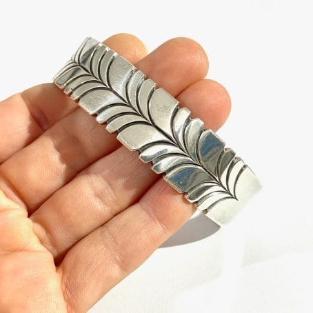 bracciale in argento sterling navajo da uomo