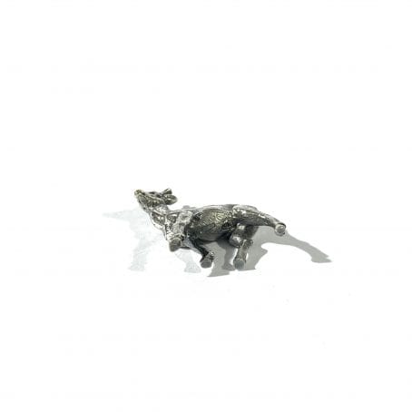 miniatura cervo in argento - immagine 6