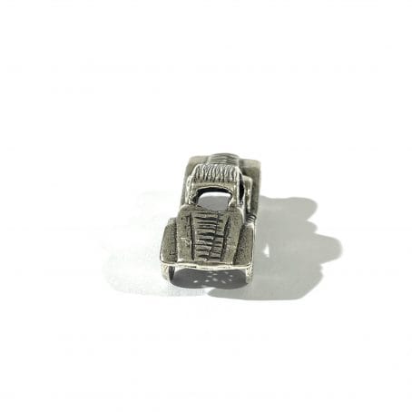miniatura automobile retrò in argento - immagine 5