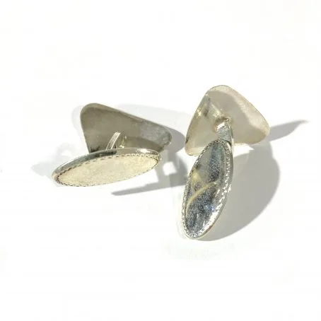 gemelli da camicia in argento - immagine 3
