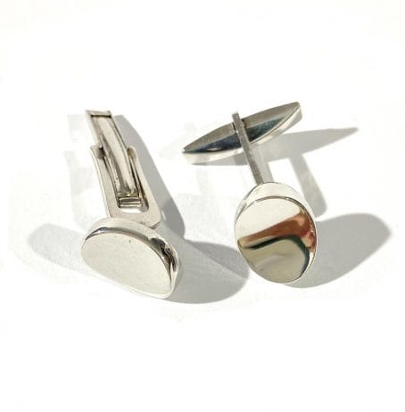 gemelli da camicia in argento - immagine 2