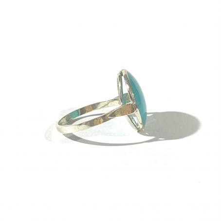 anello con  turchese naturale - immagine 5