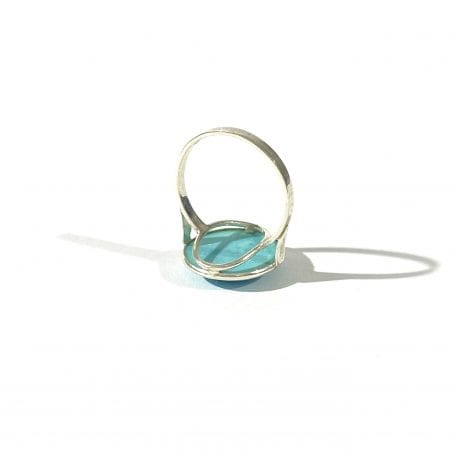 anello con  turchese naturale - immagine 6