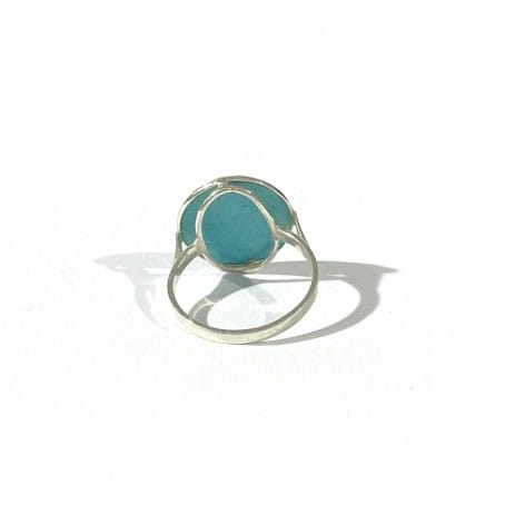 anello con  turchese naturale - immagine 7