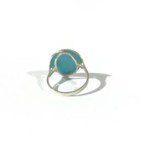 anello con  turchese naturale - immagine 7