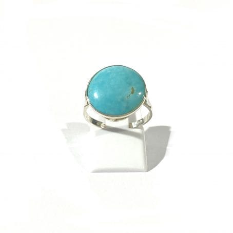 anello con  turchese naturale