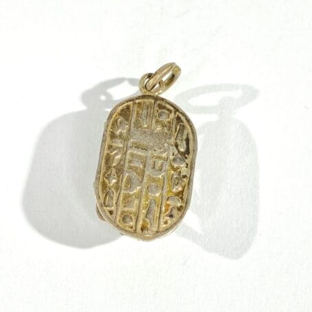 Silver scarabeo pendant - Image 3