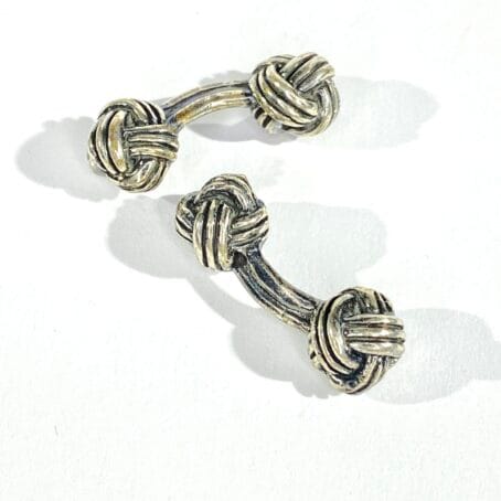 silver shirt cufflinks - Image 5