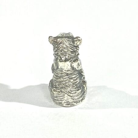 miniatura orso in argento - immagine 8