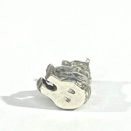 miniatura orso in argento - immagine 4