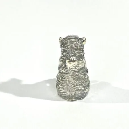 pesante miniatura orso in argento - immagine 6