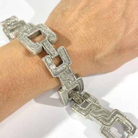 bracciale vintage italiano in argento
